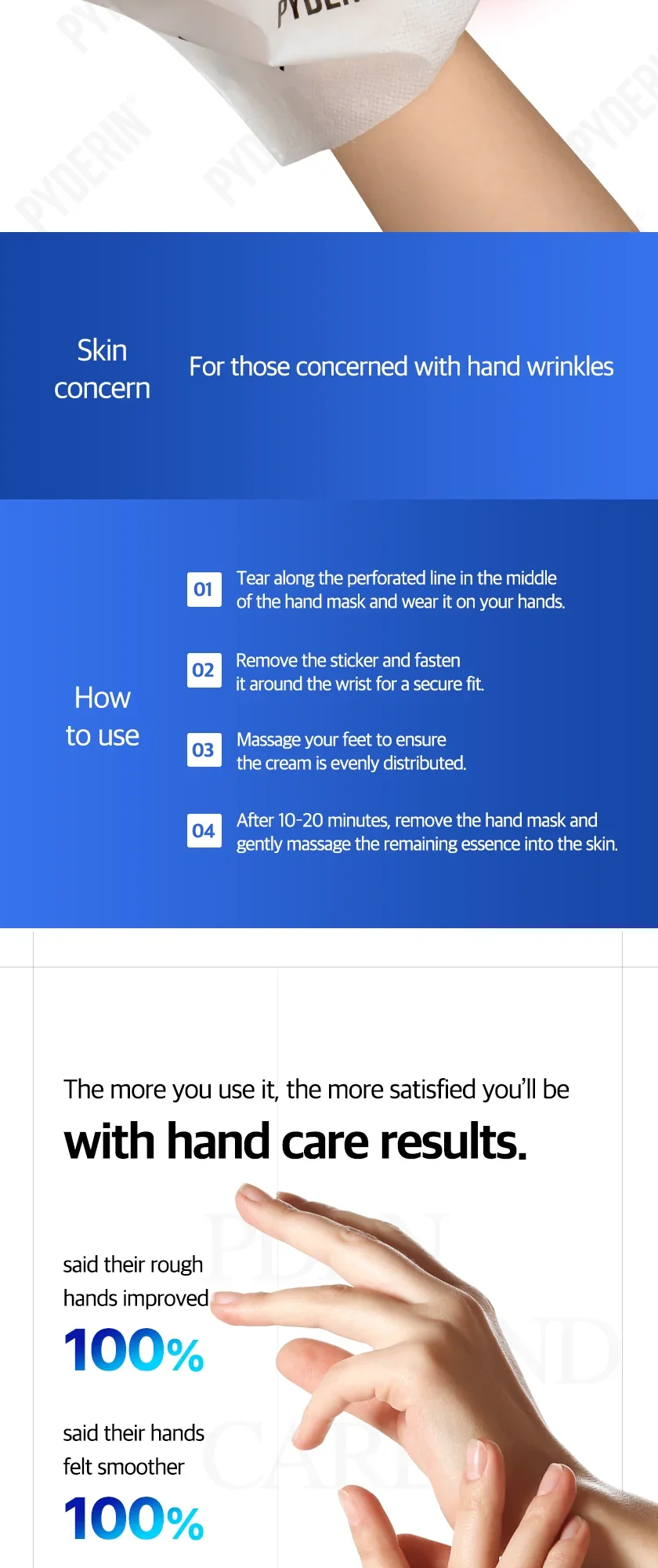 PDRN Lift Hand Mask 상세 이미지 6