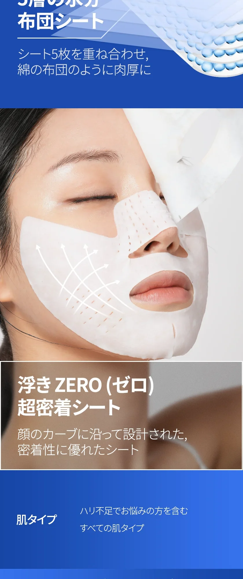 PDRN リフト フェイシャル マスク 상세 이미지 5